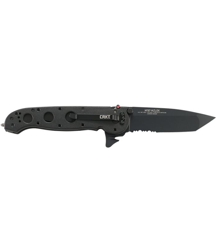 Σουγιάς CRKT M16-14ZLEK TANTO BLACKOUT W/TRIPLE POINT SERRATIONS