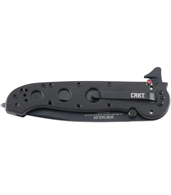 Σουγιάς CRKT M16-14ZLEK TANTO BLACKOUT W/TRIPLE POINT SERRATIONS