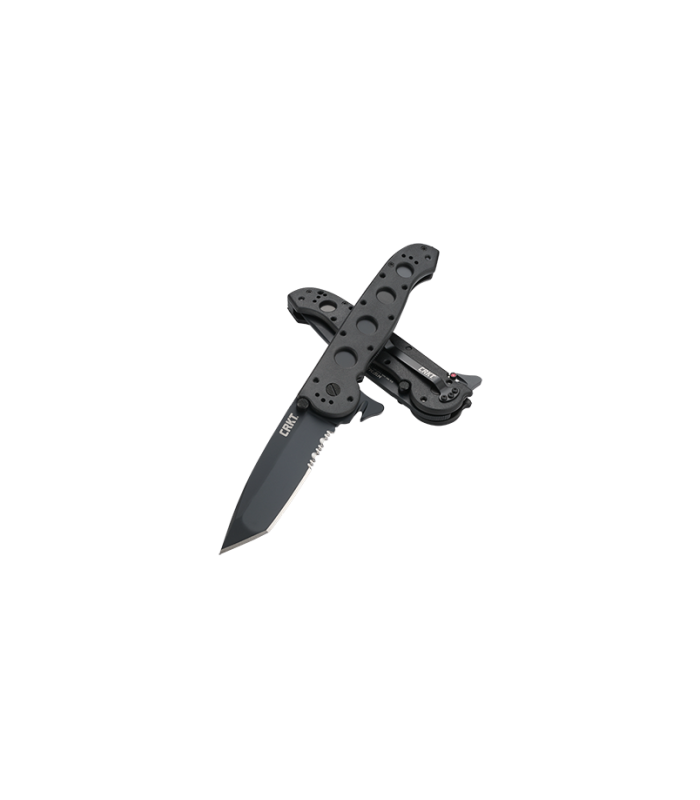 Σουγιάς CRKT M16-14ZLEK TANTO BLACKOUT W/TRIPLE POINT SERRATIONS