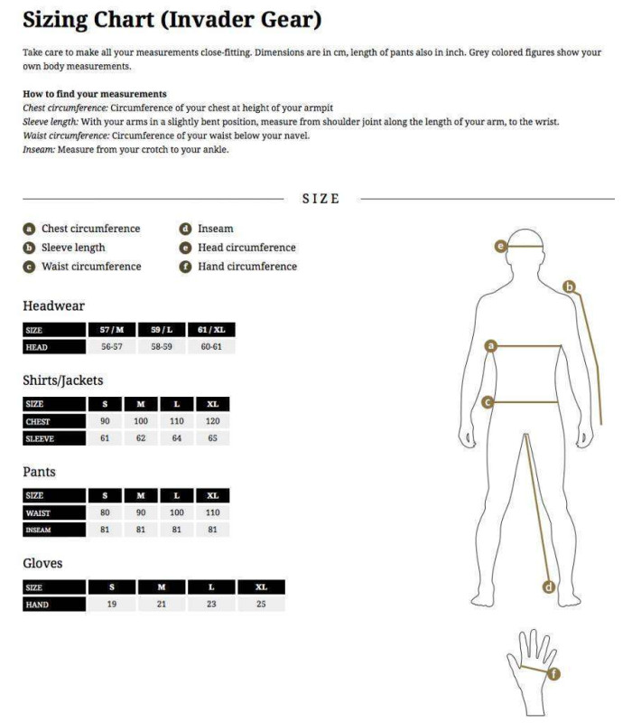 INVADER GEAR COMBAT SHIRT