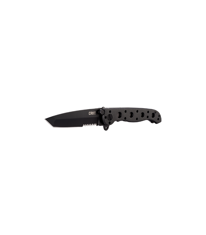 CRKT M16-10KZ TANTO BLACK W/TRIPLE POINT SERRATIONS