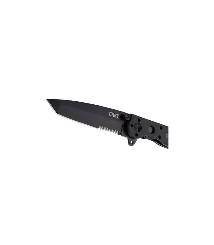 CRKT M16-10KZ TANTO BLACK W/TRIPLE POINT SERRATIONS