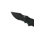 Σουγιάς CRKT P.S.D. (PARTICLE. SEPARATION. DEVICE.) BLACK W/VEFF SERRATIONS