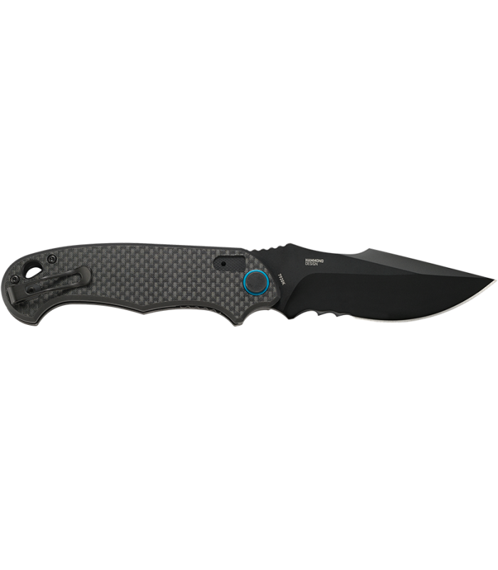 Σουγιάς CRKT P.S.D. (PARTICLE. SEPARATION. DEVICE.) BLACK W/VEFF SERRATIONS