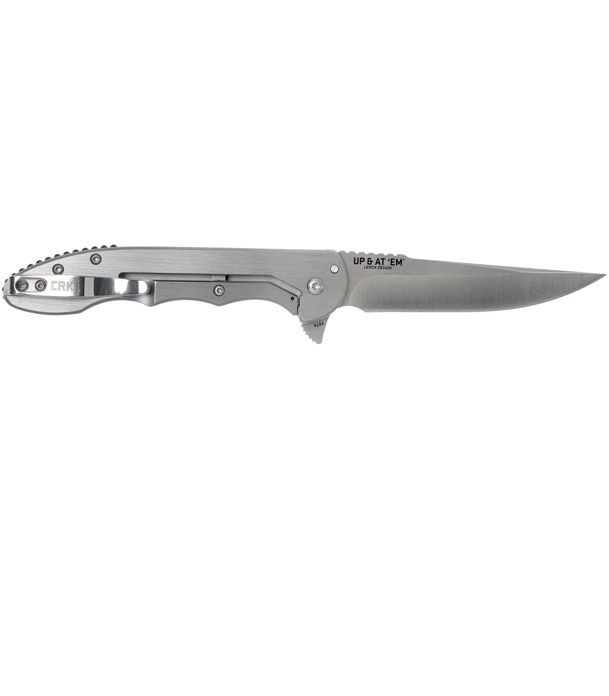 CRKT UP & AT 'EM SILVER