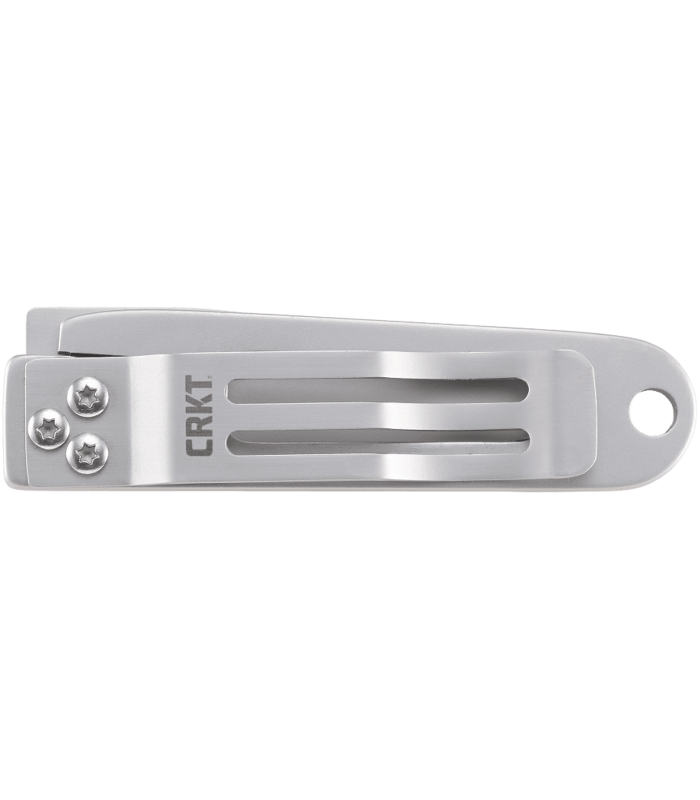 CRKT K.I.S.S. SILVER W/TRIPLE POINT SERRATIONS