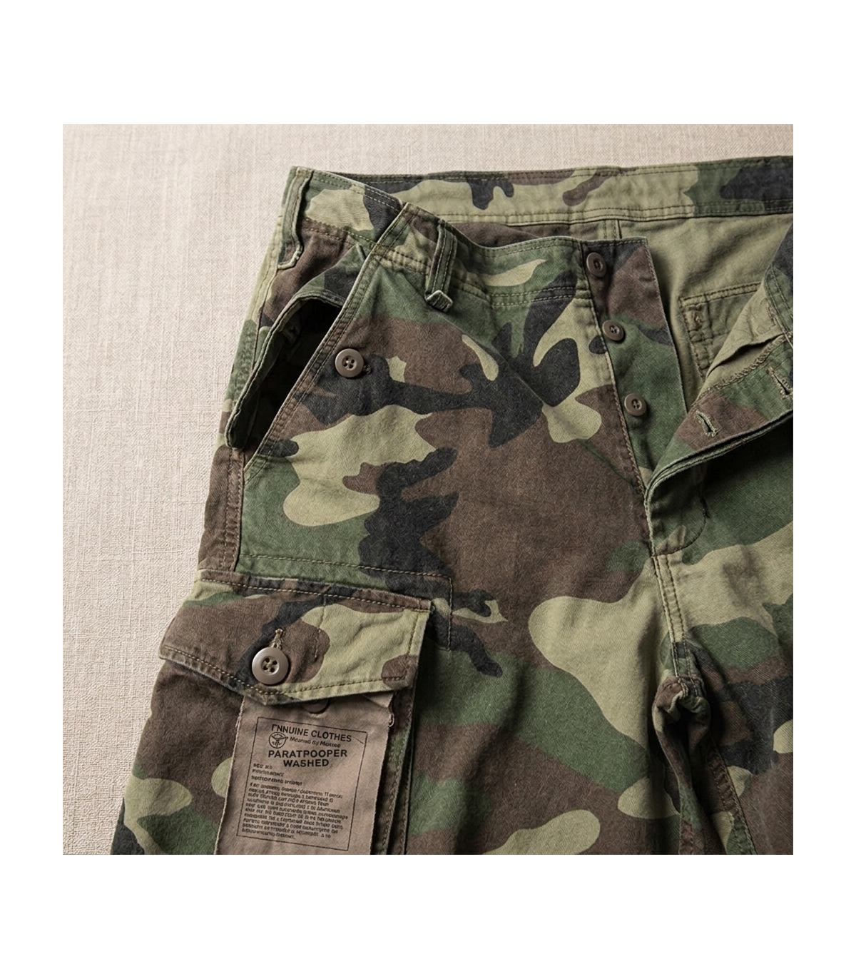 Βερμούδα MilTec Paratrooper Pants Ανθεκτική | Sabotage Oddal