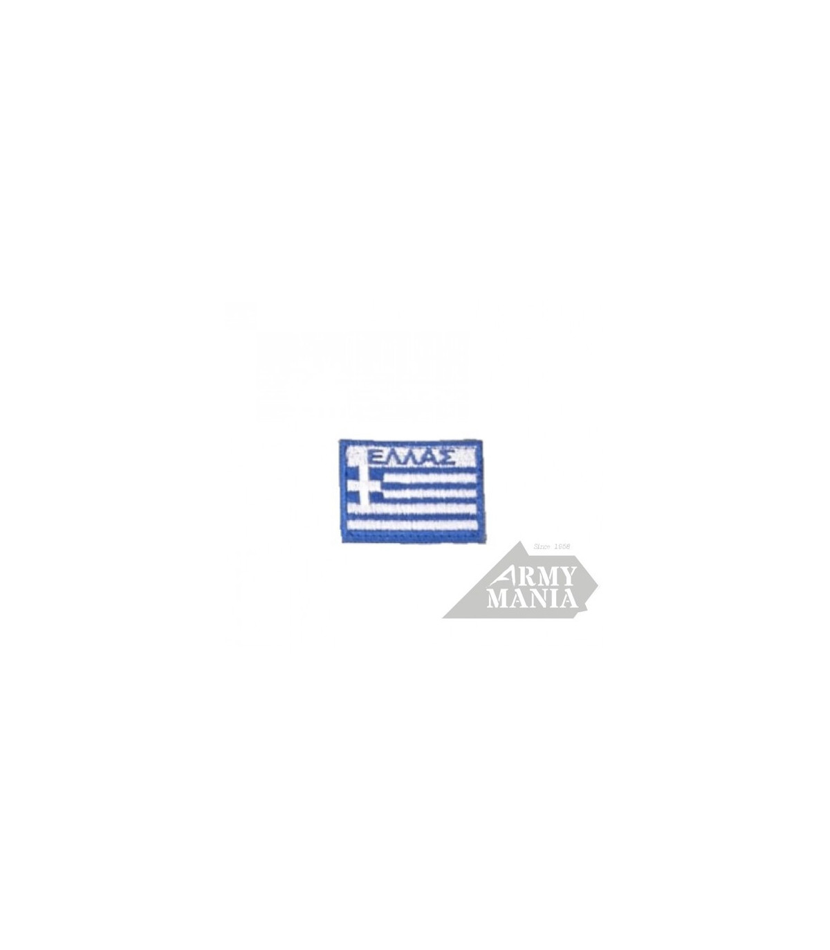 Σήμα Ελληνικής Σημαίας Armymania Greek Flag Embroidered Patch Κέντημα με Βέλκρο | Sabotage Oddal