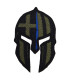Σήμα Greek Helmet Punisher  Patch Κεντητό | Sabotage Oddal