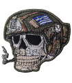 ΣΗΜΑ SKULL SMOKE ΝΕΚΡΟΚΕΦΑΛΗ PATCH ΚΕΝΤΗΤΟ