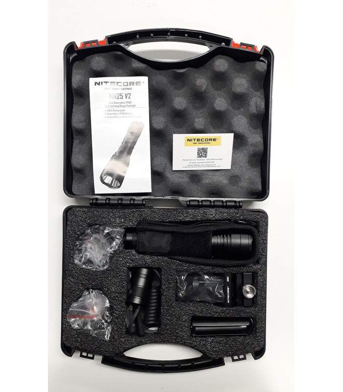 ΦΑΚΟΣ LED NITECORE MULTI TASK HYBRID MH25v2 HUNTING KIT ,with GM02MH