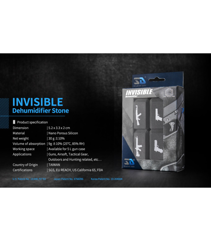 ΑΦΥΓΡΑΝΤΗΡΑΣ SILENT DRY INVISIBLE (4pcs/set)