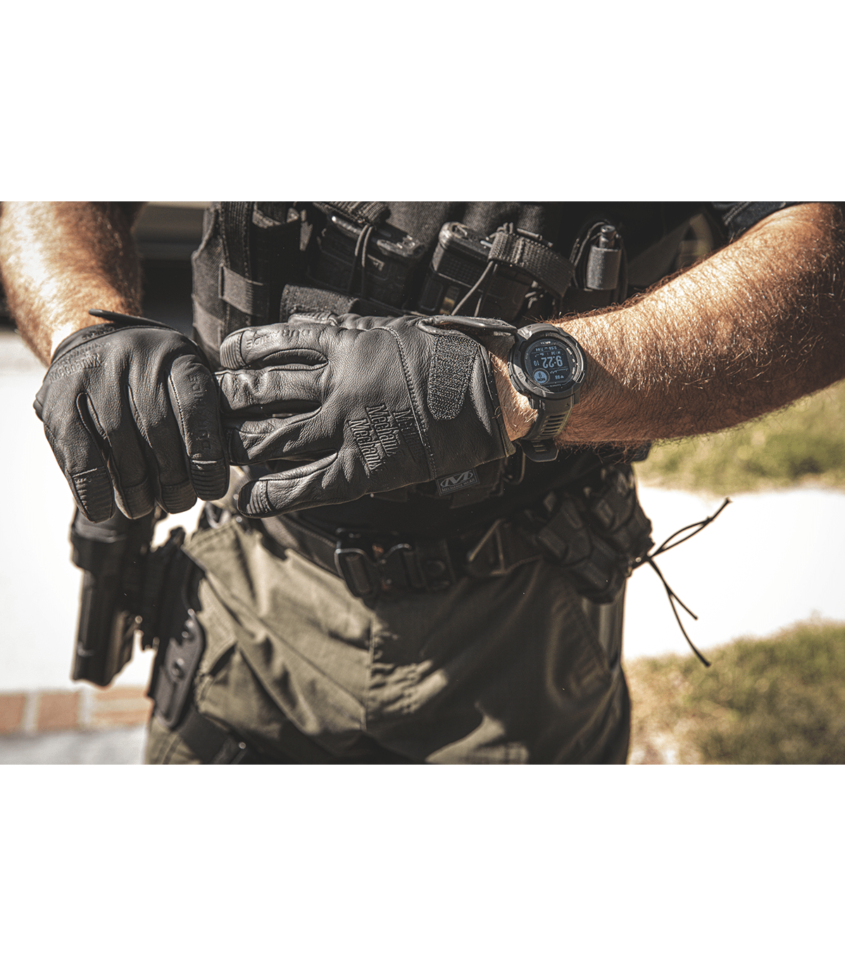 ΓΑΝΤΙΑ MECHANIX, T/S Law Enforcement Needle Stick , Covert , LG