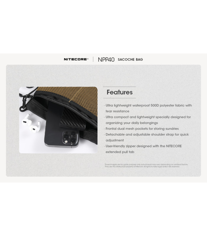 ΤΣΑΝΤΑΚΙ NITECORE POCKET POUCH NPP40