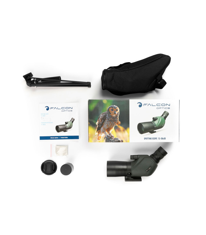 ΤΗΛΕΣΚΟΠΙΟ FALCON Optics Spotting Scope 12-36x50, Black