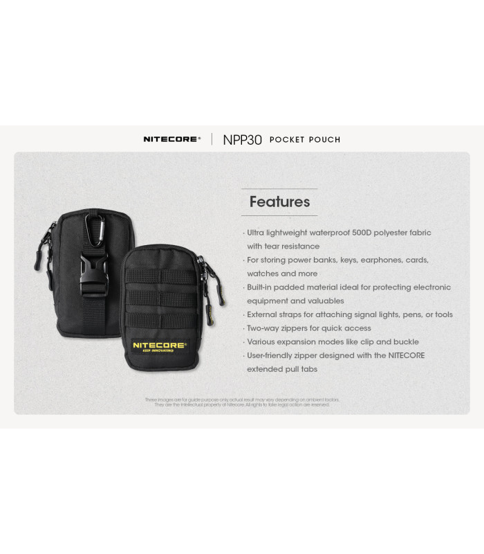 ΤΣΑΝΤΑΚΙ NITECORE POCKET POUCH NPP30