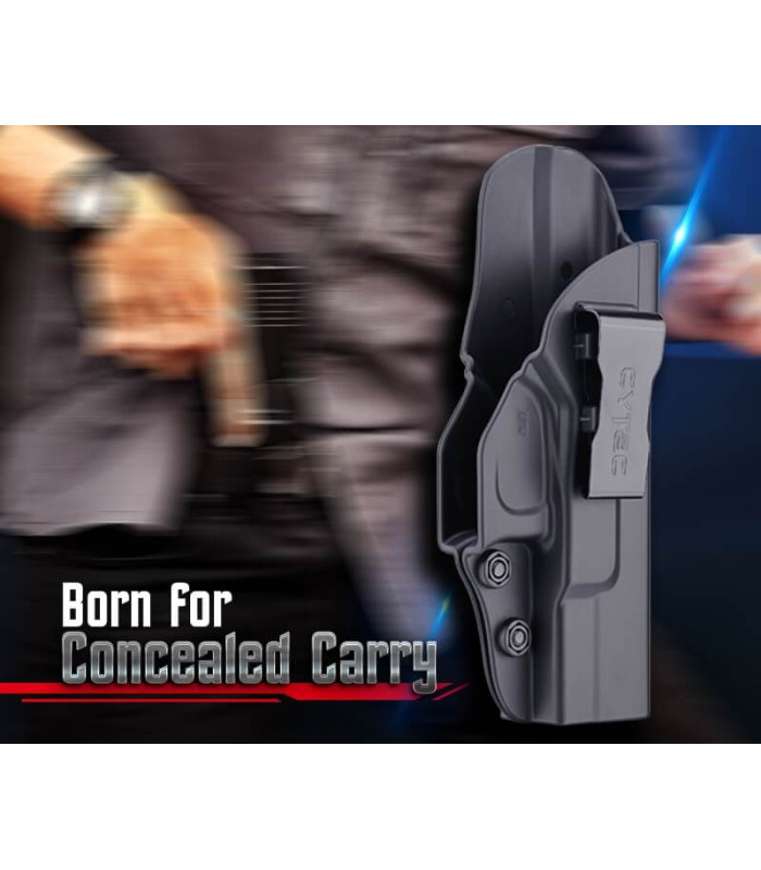 ΘΗΚΗ ΠΙΣΤΟΛΙΟΥ CYTAC, Εσωτερική με κλιπ για Jericho 941, Black