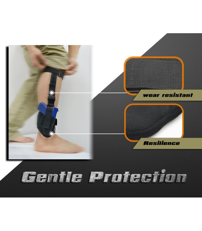 ΘΗΚΗ ΠΙΣΤΟΛΙΟΥ CYTAC, Κρυφή θήκη αστραγάλου, Black