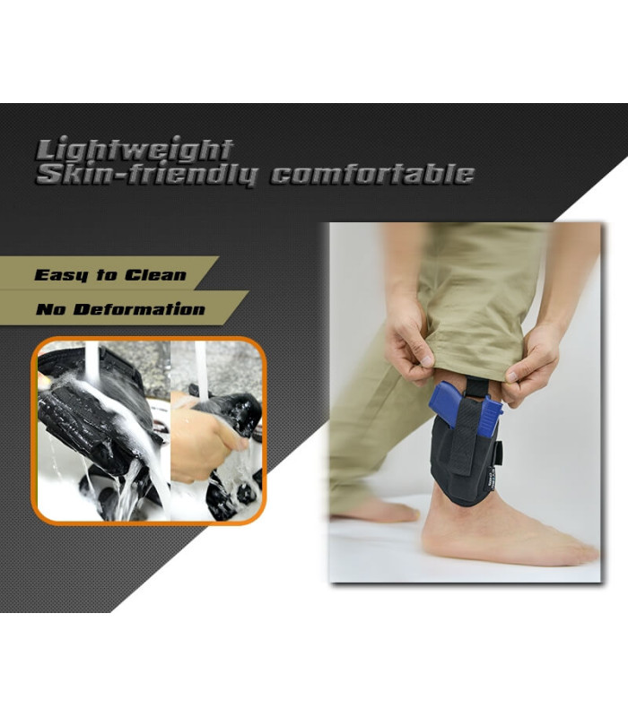 ΘΗΚΗ ΠΙΣΤΟΛΙΟΥ CYTAC, Κρυφή θήκη αστραγάλου, Black