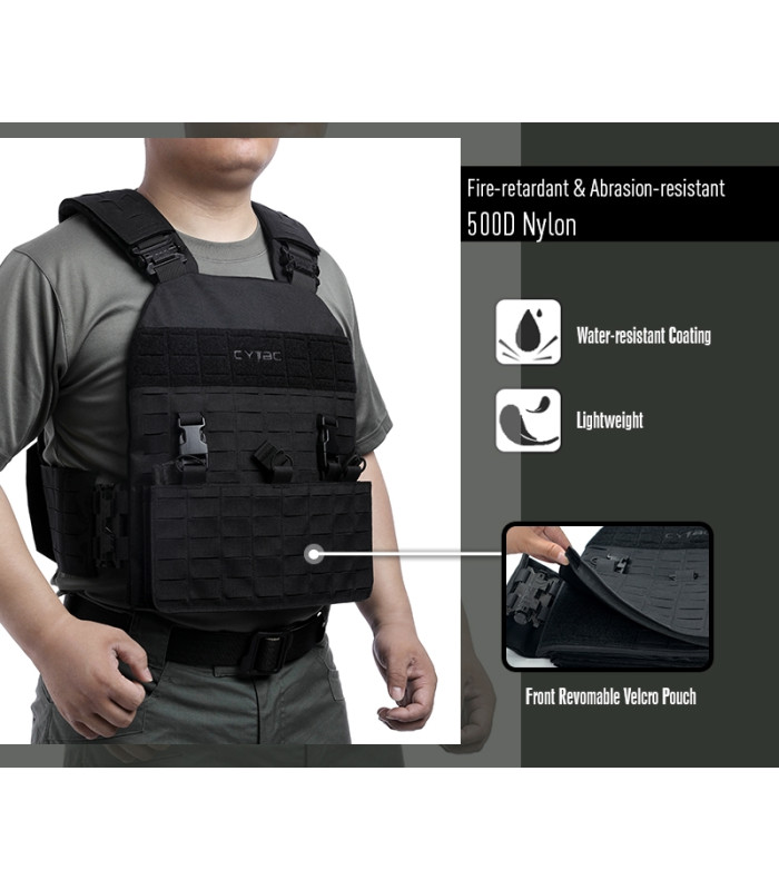 Plate Carrier Cytac, Utility