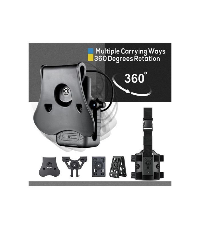 ΘΗΚΗ AMOMAX για πομποδέκτες Baofeng, Motorola