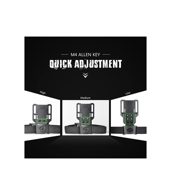 ΒΑΣΗ ΘΗΚΗΣ ΠΙΣΤΟΛΙΟΥ AMOMAX, Low Ride Duty Drop