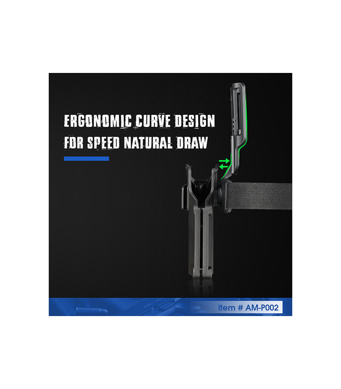 ΒΑΣΗ ΘΗΚΗΣ ΠΙΣΤΟΛΙΟΥ AMOMAX, Low Ride Duty Drop