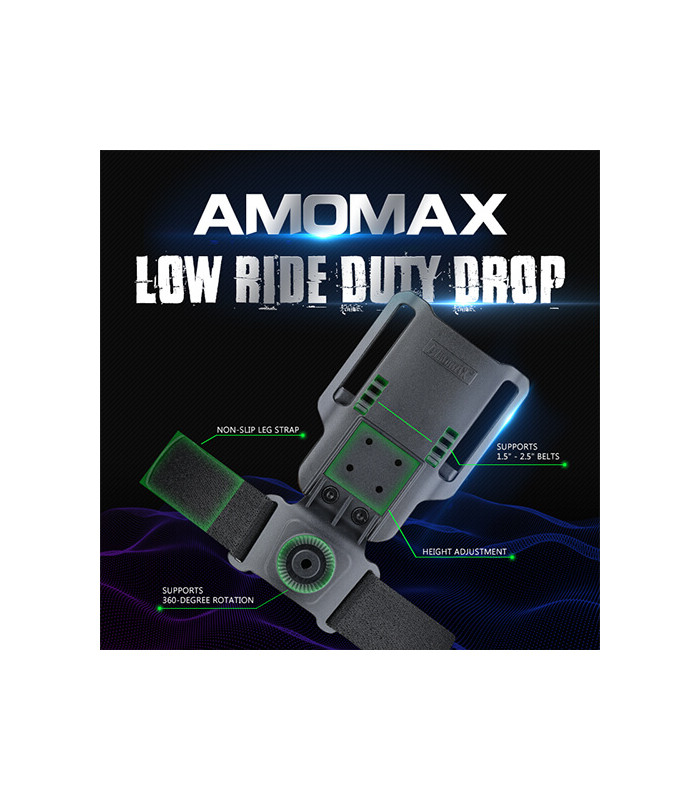 ΒΑΣΗ ΘΗΚΗΣ ΠΙΣΤΟΛΙΟΥ AMOMAX, Low Ride Duty Drop
