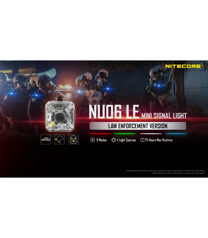 ΦΑΚΟΣ LED NITECORE HEADLAMP NU06LE