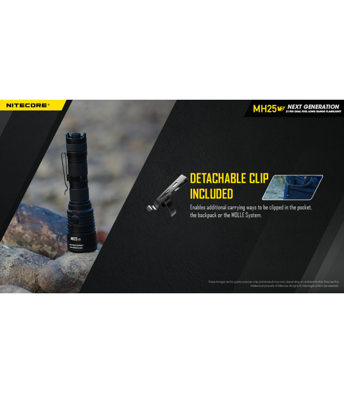 ΦΑΚΟΣ LED NITECORE MULTI TASK HYBRID MH25V2, 1300lumens