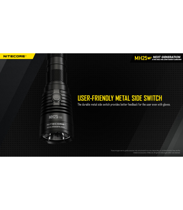 ΦΑΚΟΣ LED NITECORE MULTI TASK HYBRID MH25V2, 1300lumens