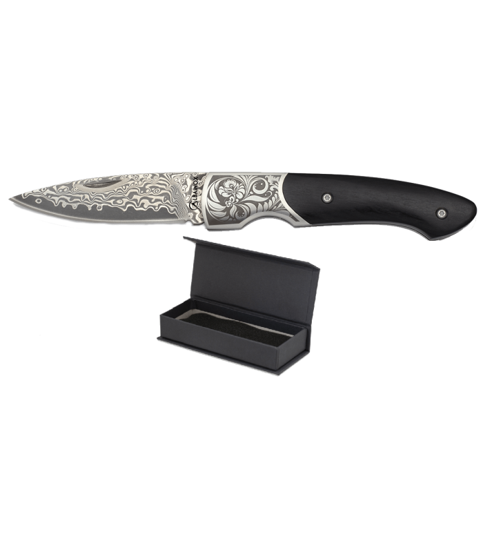 ΣΟΥΓΙΑΣ Albainox DAMASCUS Pocket knife,Blade Size 7.20 cm, 18424