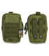 Τσαντάκι Multifunction BARBARIC, Molle, 39287-Green