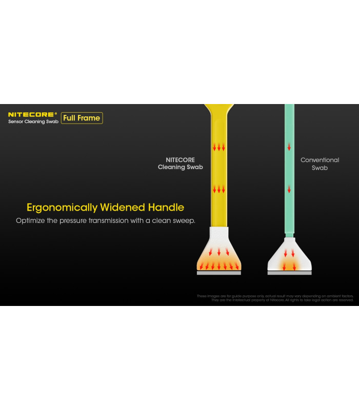 SENSOR CLEANING SWABS, 24mm, Full Frame
