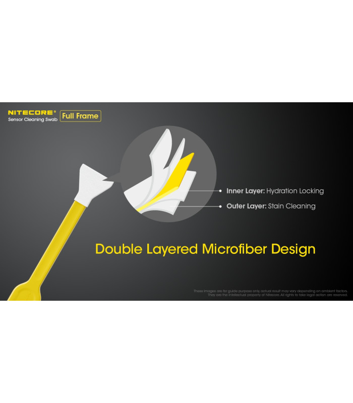 SENSOR CLEANING SWABS, 24mm, Full Frame