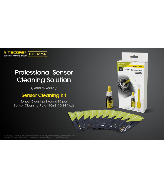 SENSOR CLEANING SWABS, 24mm, Full Frame