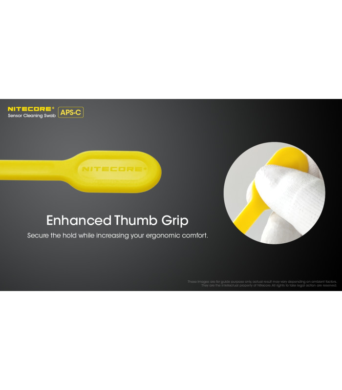 SENSOR CLEANING SWABS, Long 16mm, APS-C