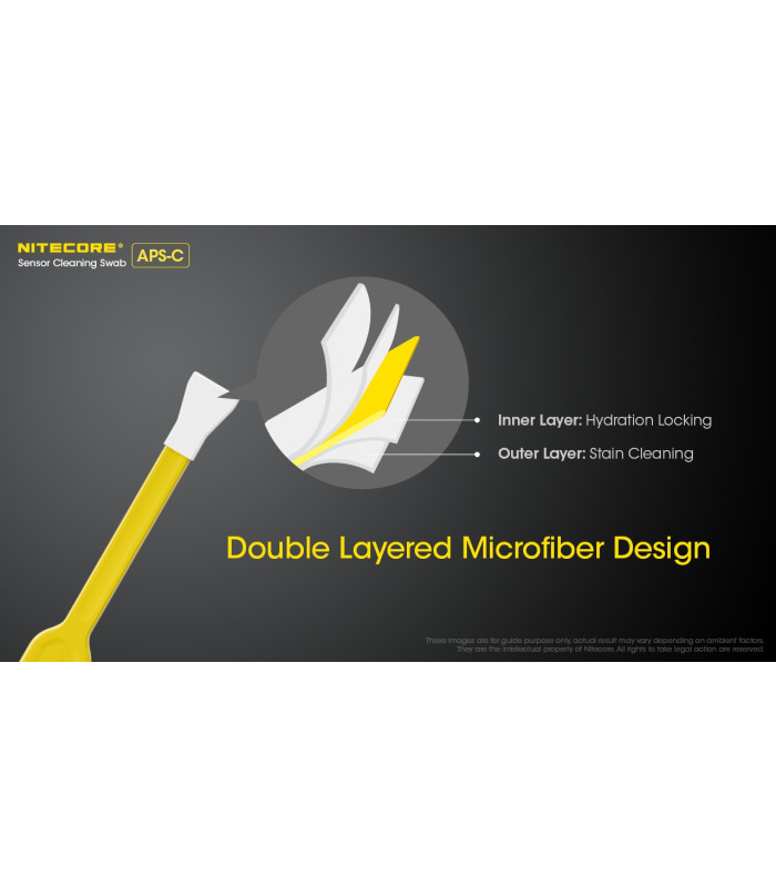 SENSOR CLEANING SWABS, Long 16mm, APS-C