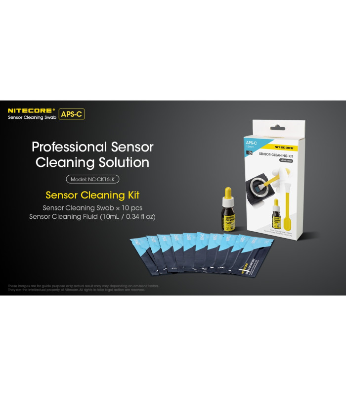 SENSOR CLEANING SWABS, Long 16mm, APS-C