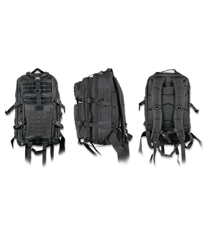 Σακίδιο πλάτης BARBARIC ASSAULT 38,lts.M. Black, 39245-NE