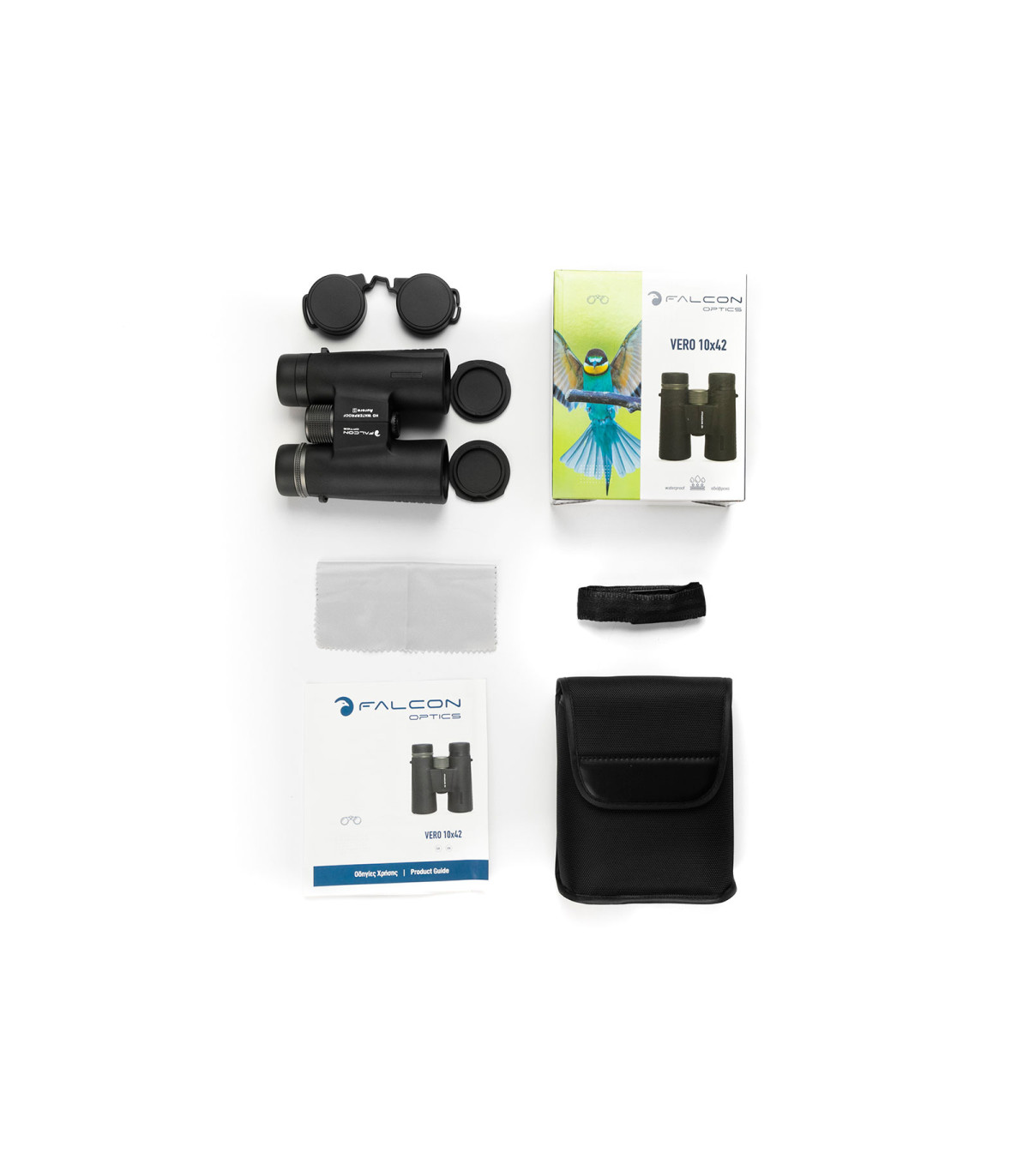 ΚΙΑΛΙΑ FALCON Optics VERO 10x42mm , Black