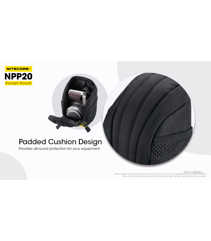 ΤΣΑΝΤΑΚΙ NITECORE NPP20, 500D Water Resistant Polyester Fabric