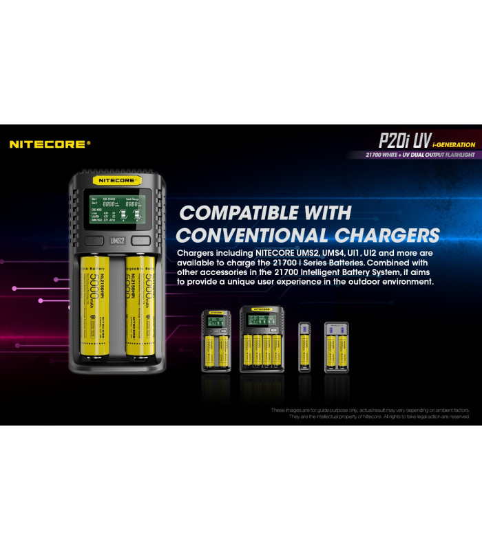 ΦΑΚΟΣ LED NITECORE PRECISE P20I UV, Tactical, Strobe Ready