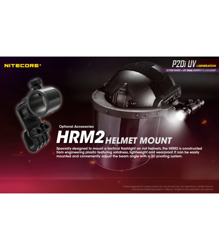 ΦΑΚΟΣ LED NITECORE PRECISE P20I UV, Tactical, Strobe Ready