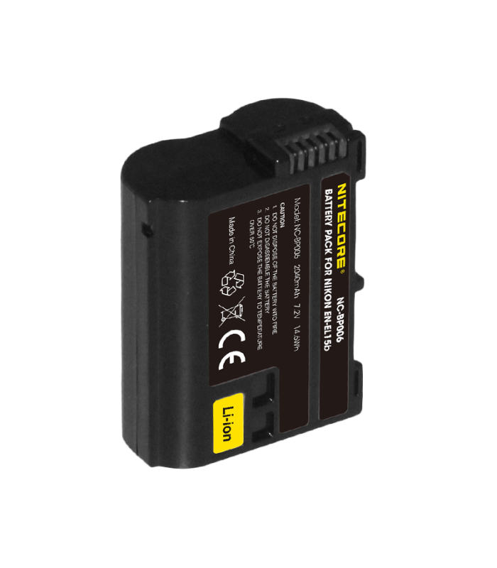 ΜΠΑΤΑΡΙΑ NITECORE for Nikon EN-EL15b, 7.2V , 2040mAh, 14.6Wh
