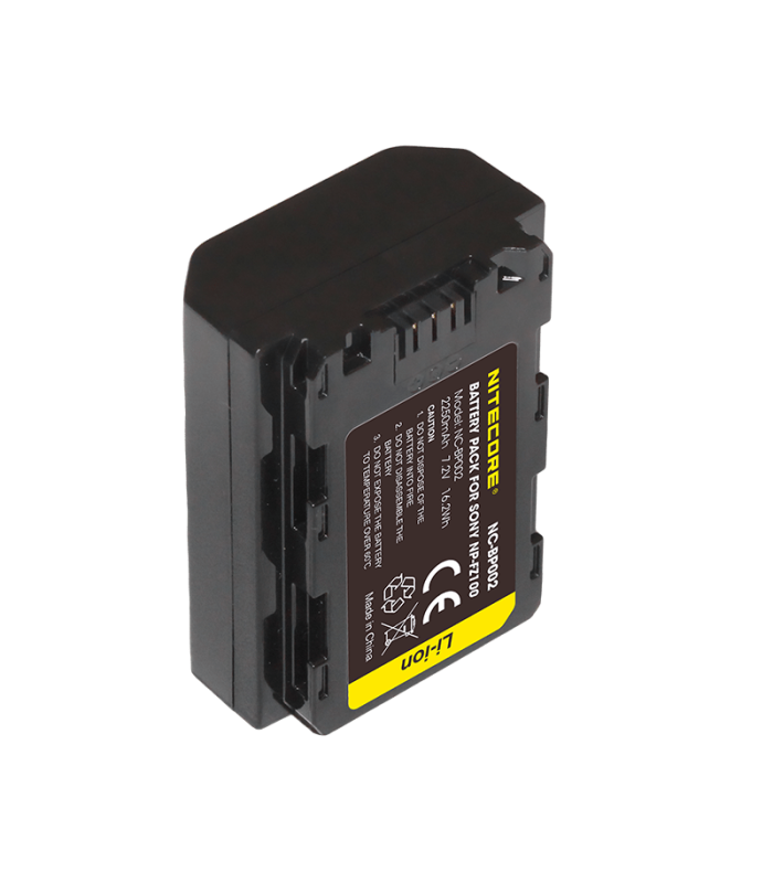 ΜΠΑΤΑΡΙΑ NITECORE for SONY NP-FZ100, 7.2V , 2250mAh, 16.2Wh