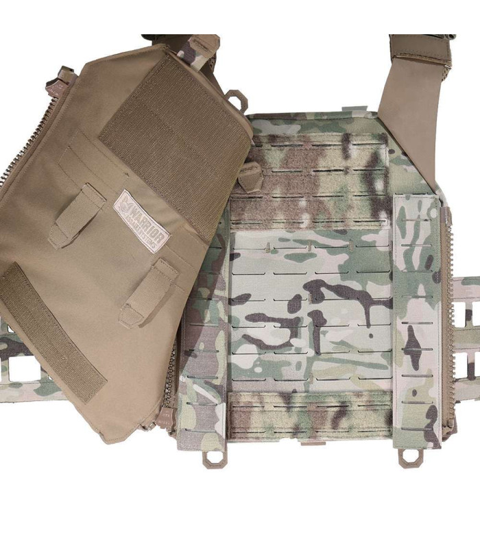 WARRIOR ASSAULT LASER CUT ASSAULTERS BACK PANEL MULTICAM