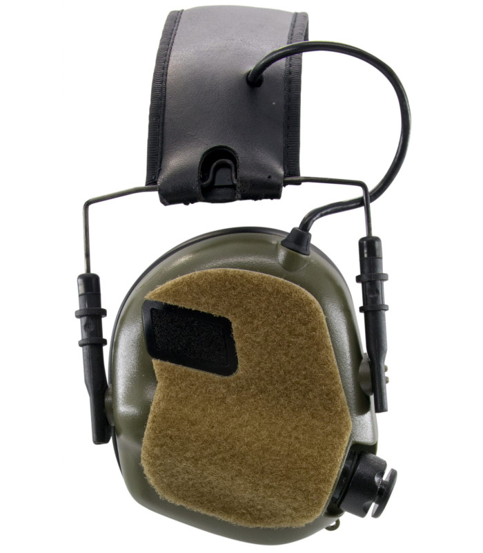 Ύφασμα τύπου βέλκρο (Hook-and-Loop), EARMOR χαμηλού προφίλ, Black