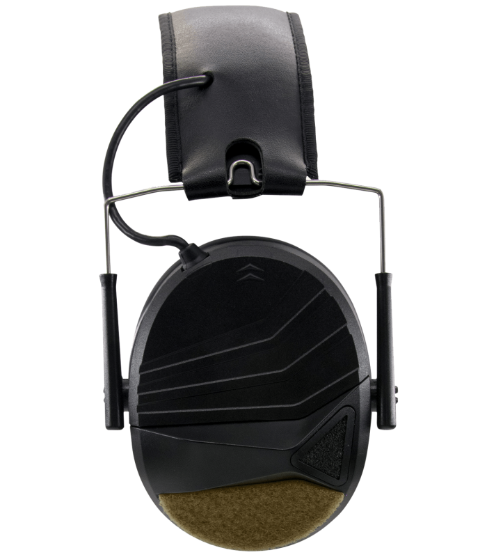 Ύφασμα τύπου βέλκρο (Hook-and-Loop), EARMOR χαμηλού προφίλ, Μαύρο