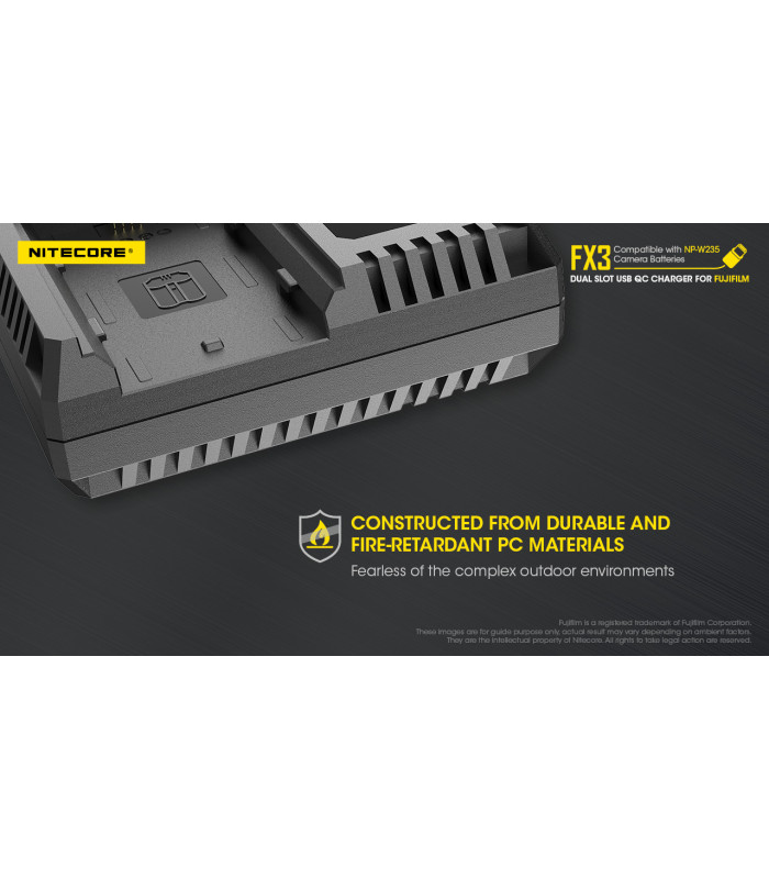 ΦΟΡΤΙΣΤΗΣ NITECORE FX3 για Fujifilm